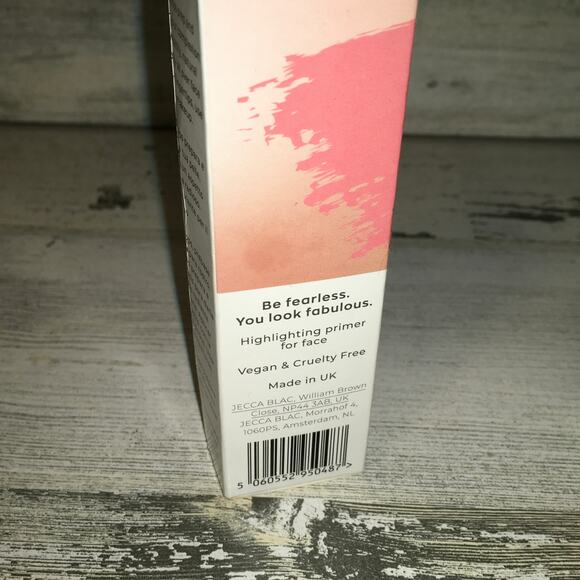 Jecca Blac Rose Pearl Glow Drops Highlighter Primer Brightener Full Size NEW - Picture 5 of 6